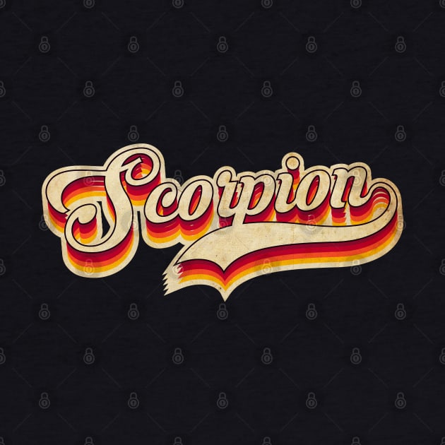 Vintage Scorpion by CTShirts